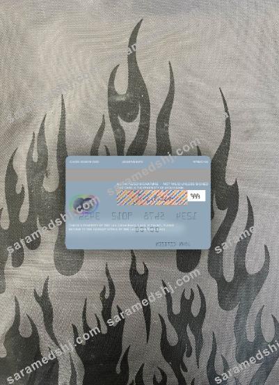 Laos Lao China Bank mastercard photolook back